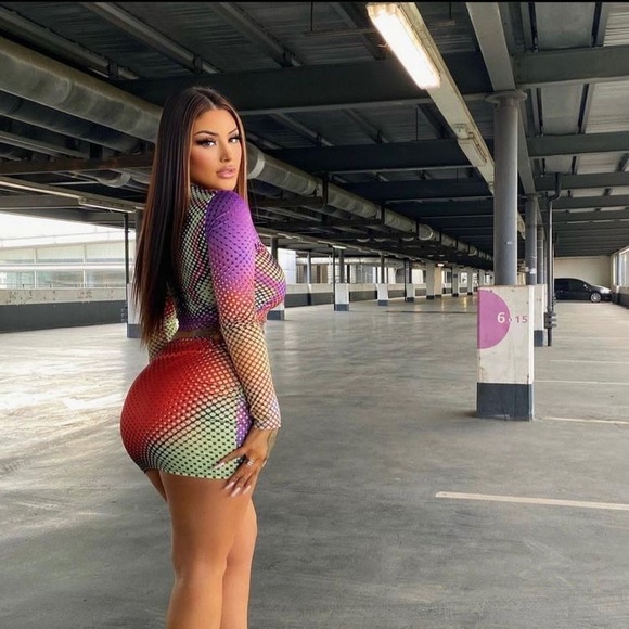 Mini Bodycon co-ord set 💜 - Picture 4 of 7